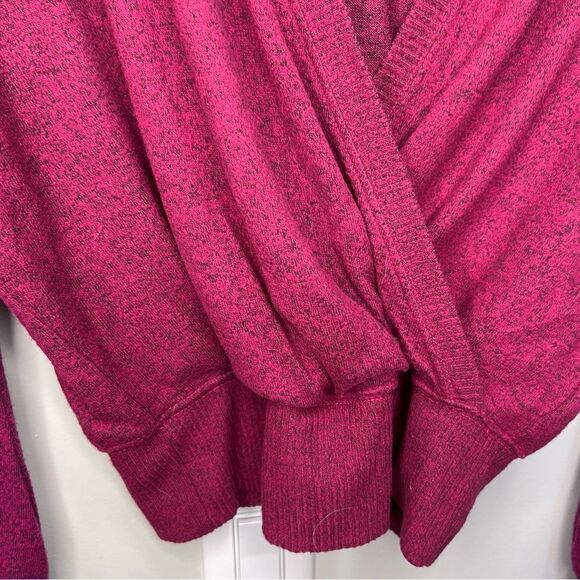 𝅺ANTHROPOLOGIE Lightweight Red Faux Wrap Size S - Picture 2 of 10